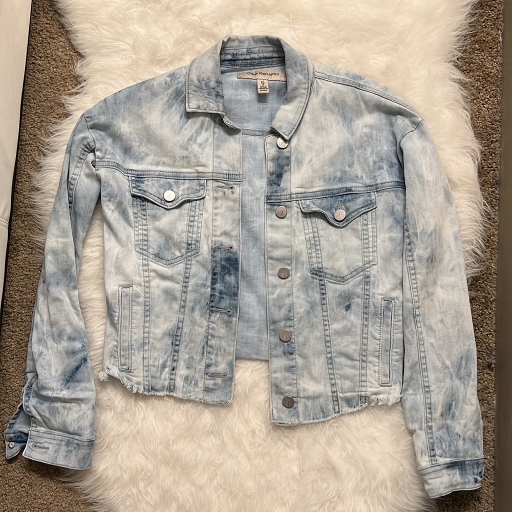 Calvin Klein Jeans Jacket. Size XS